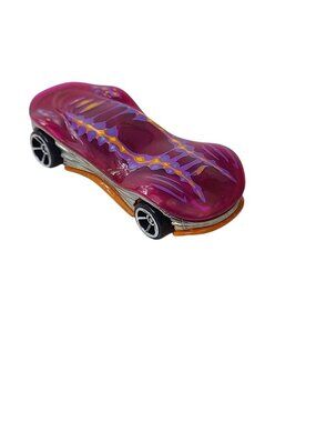 Hot Wheels Clear Speeder 2021 Pink Orange Playset Excluive